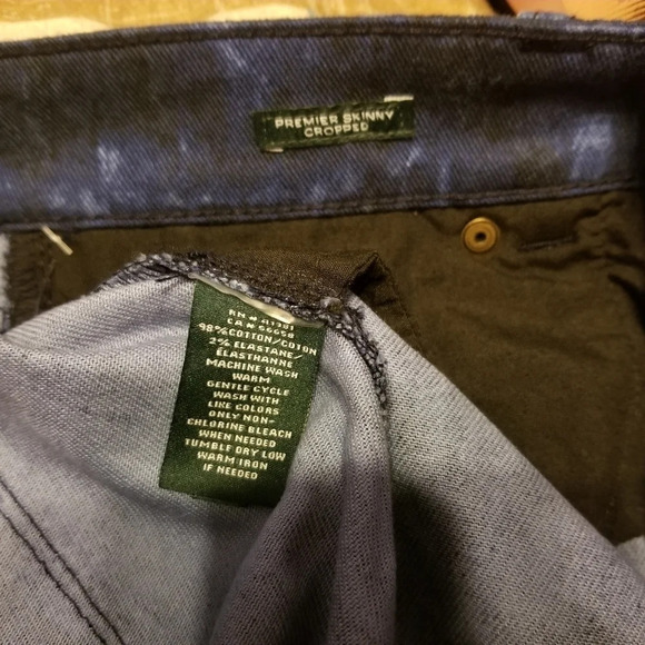 Ralph Lauren Women's Skinny Cropped Jeans 6 - Picture 7 of 7